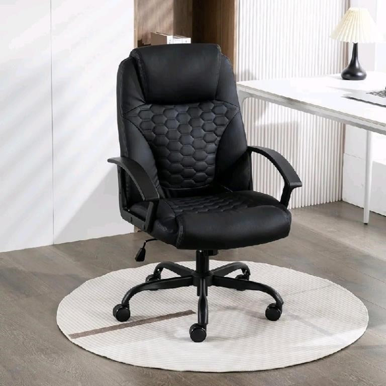 ESTRUCO Leather Office Chair Ergonomic Executive Chair