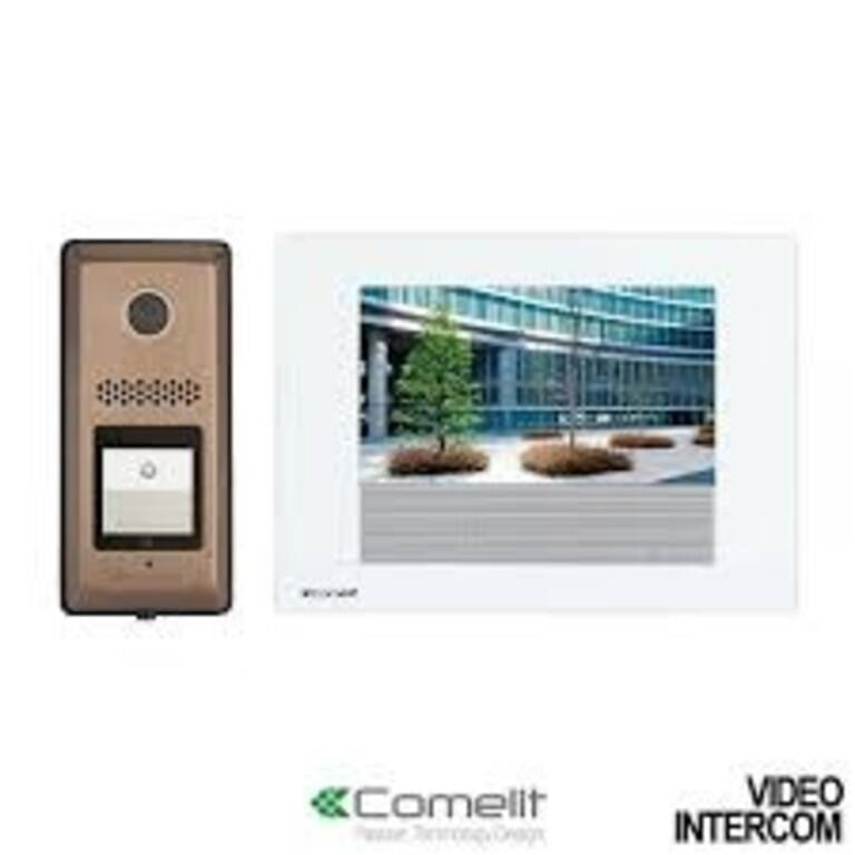 Comelit Basic Video Intercom Kit, 120 VAC Input, 2