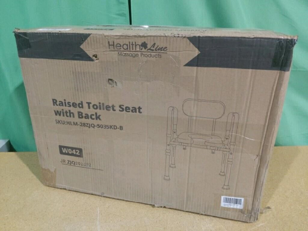 Health Line Massage, Width Adjustable Raised Toile