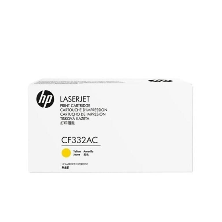 HP CF332AC Yellow Original LaserJet Toner Cartridg