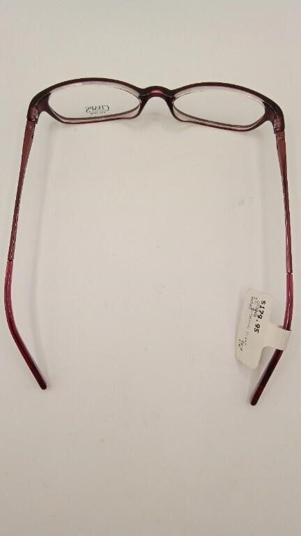 CHAPS Ralph Lauren CP 3008 Eyeglasses. Burgundy. 4