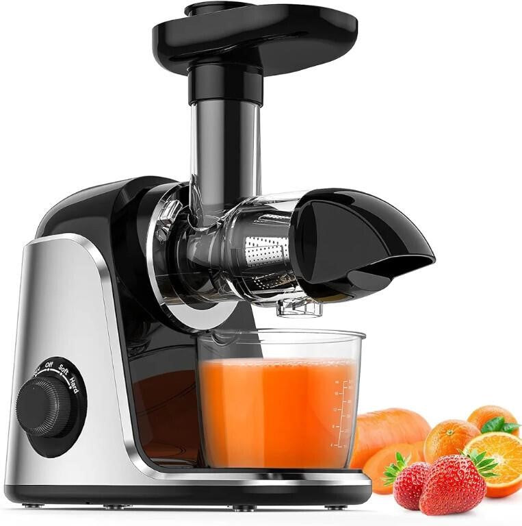 Boly, Slow Masticating Juicer Machine with 2 Speed