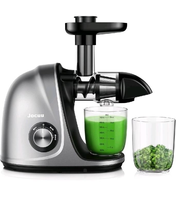 Jocuu Cold Press Juicer Machine with 2-Sp