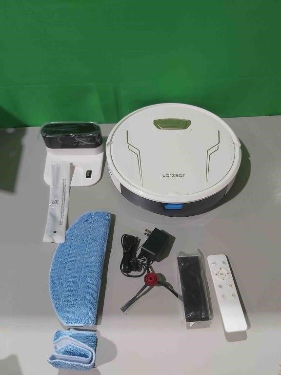 Laresar Evol 3s Robot Vacuum Cleaner, Whi