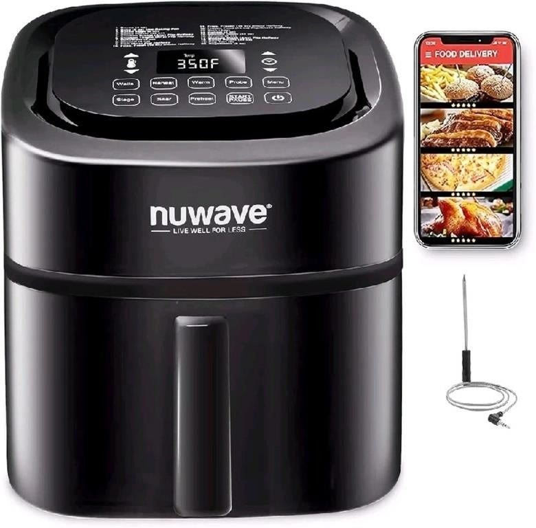 NuWave Brio 7.5 Quart Digital Air Fryer new In box