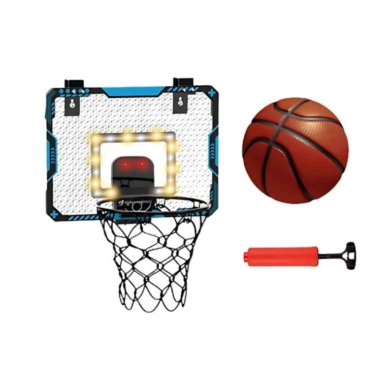 FENGZHIYA Door Basketball Hoop,Led Wall Lights