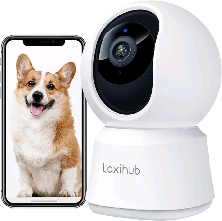 360° View 2K Pet Camera with Phone App, I