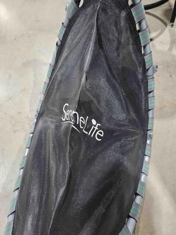 Serenlife Fitness Trampoline, 40", Light Blue