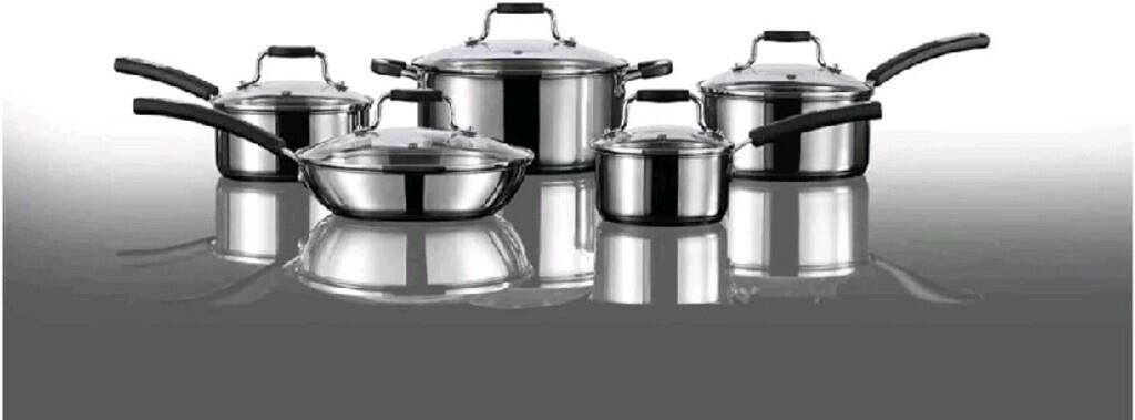 Heritage The Rock Elite Stainless Steel 10-pc