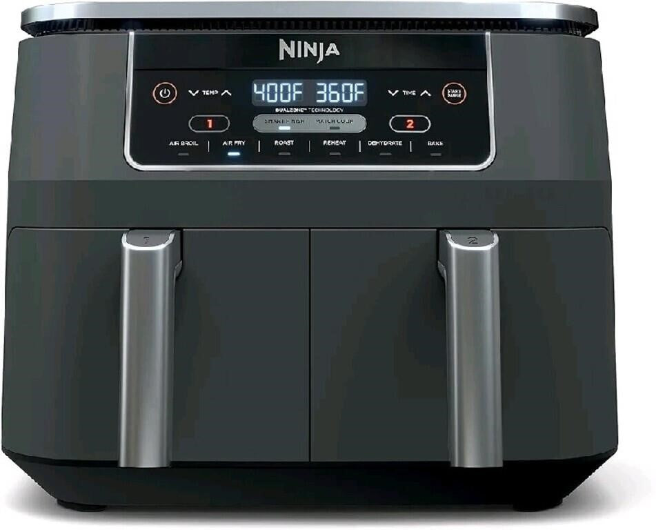 Ninja Foodi 6-in-1 8-qt. (7.6L) 2-Basket Air F