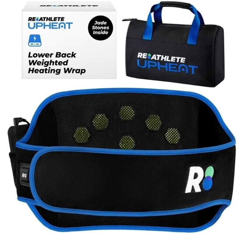 Reathlete Upheat Lower Back Weighted Heating Wrap