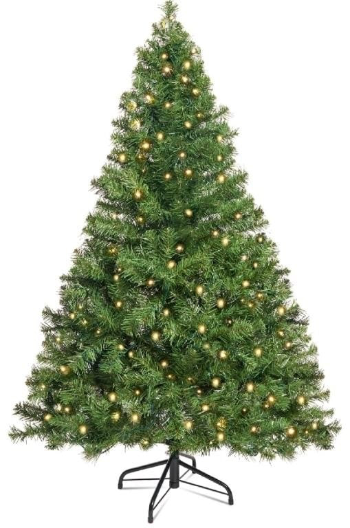 WBHome 5 Feet Premium Spruce Hinged Artificial Christmas Tree