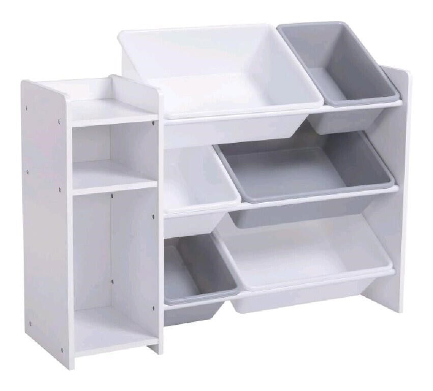 For Living 6-Bin Storage Organizer