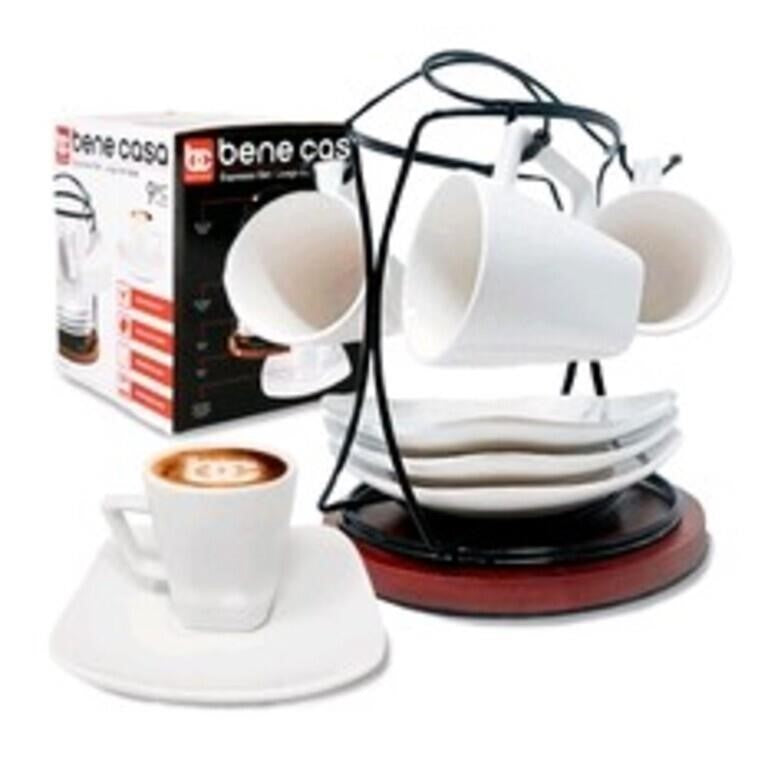 BC Classics BC-89471, 09-Piece Espresso Set wi