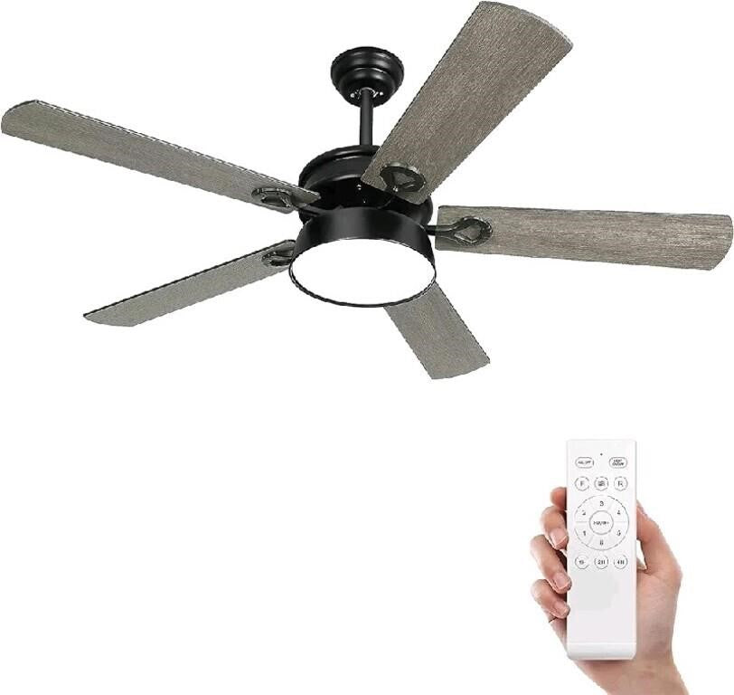 Ohniyou Ceiling Fan with Lights with Remo