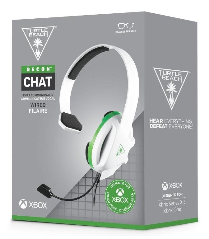 Turtle Beach® Recon Chat White Headset for Xbox On