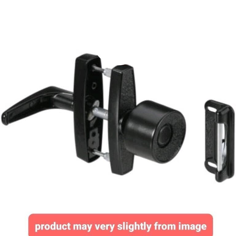 Black Knob Door Latch for swinging sc