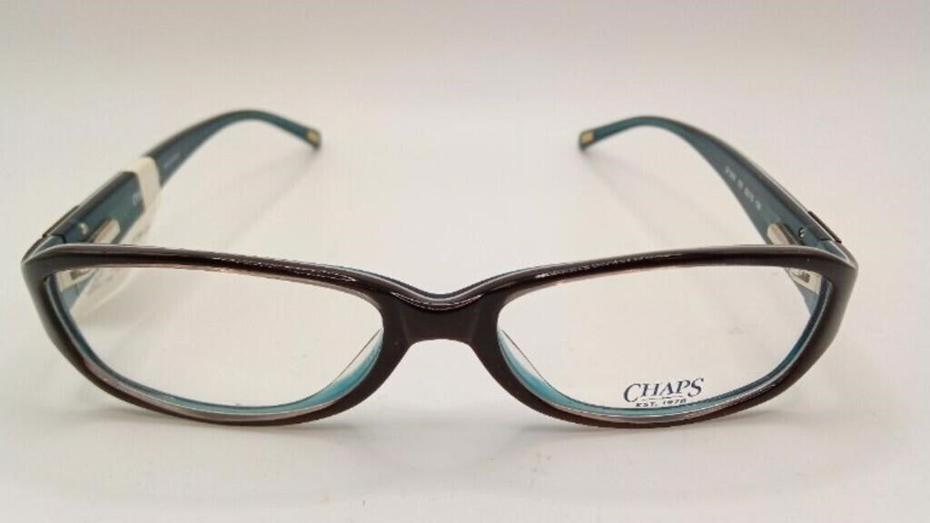 Chaps Est 1978 Women's Designer Eyeglasses. Turquo