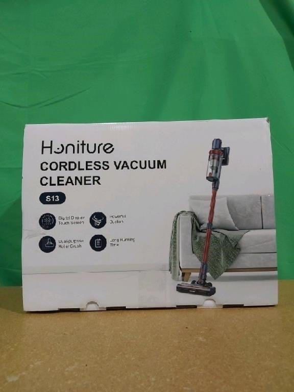 HONITUTE S13 Cordless Vacuum Cleaner, Red