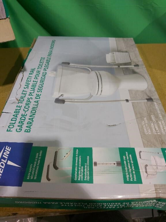 Medline Foldable Toilet Safety Rails