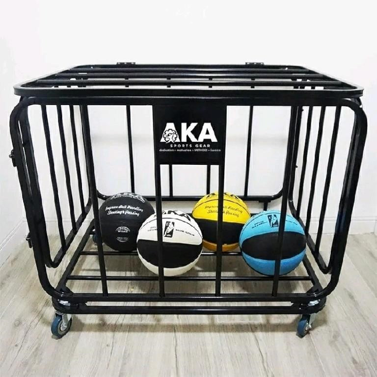 AKA SPORTS GEAR, Ball Equipment Cart with Whee