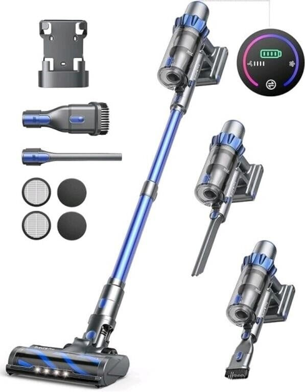 Buture Pro Cordless Vacuum Cleaner, 450W Stick Vac