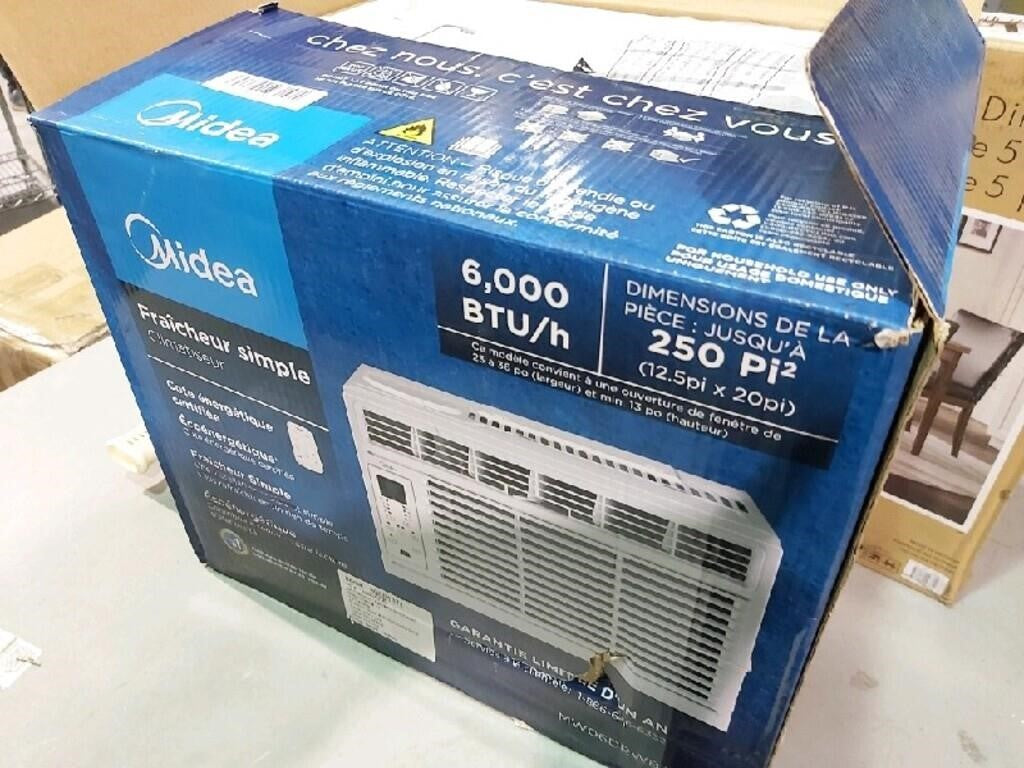 Midea 6,000 Btu Window Air Conditioner, W