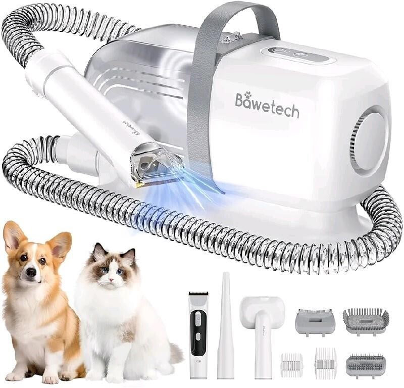 Bawetech B2 Pet Grooming Kit, 5-In-1 Dog Grooming