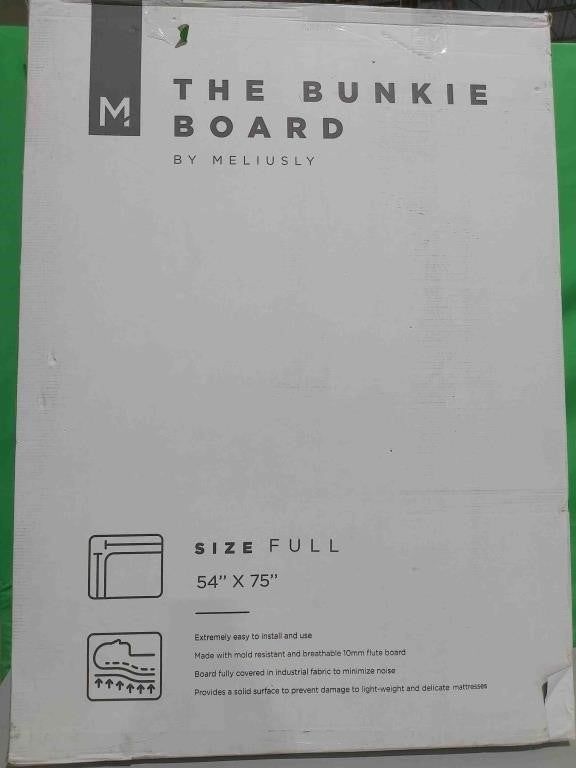 Meliusly Premium 10mm Bunkie Board Full Size (54x75'')