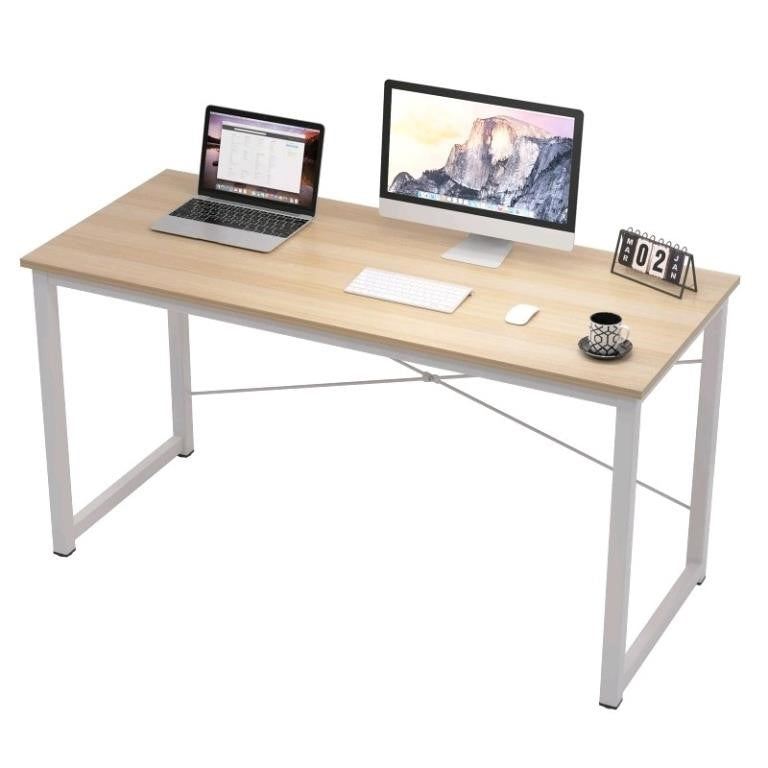 soges Computer Desk 55inches Office Desk Workstati