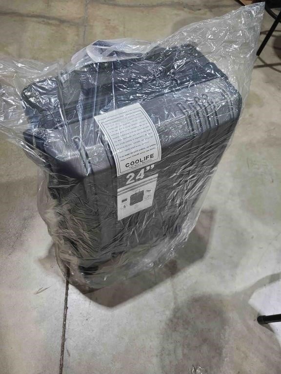 Coolife Luggage Carry On Suitcase Spinner