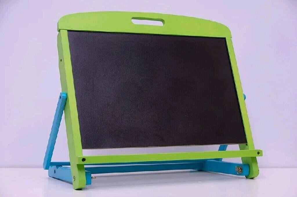 Merqua Wooden Tabletop Double Sided Easel Painted.