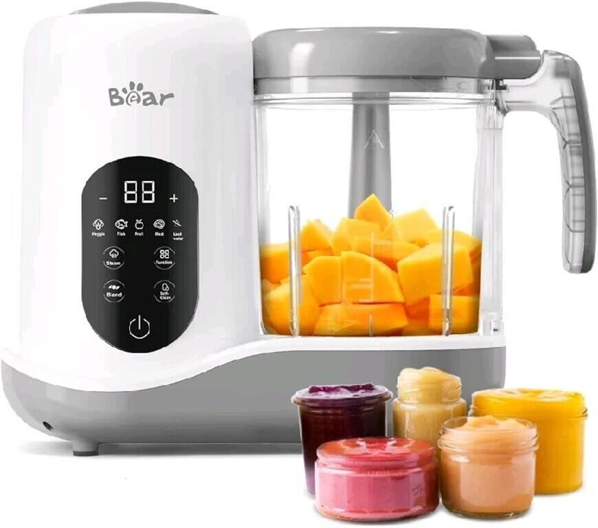 BEAR One Step Baby Food Processor