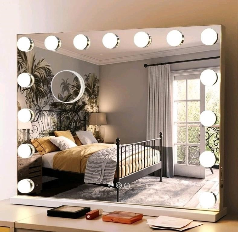 COOLJEEN Hollywood Vanity Mirror with 12