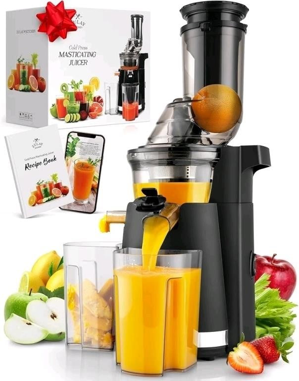 Zulay Fruit Press Machine - Masticating Juicer Mac