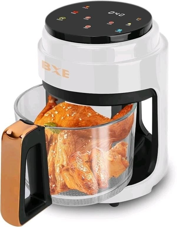 4QT Digital Air Fryer, Faster Pre-Heat Th