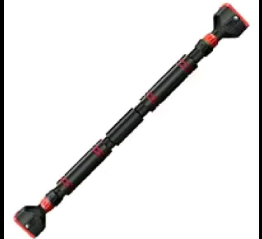 Doorway Pull up Bar, 28", Red/Black