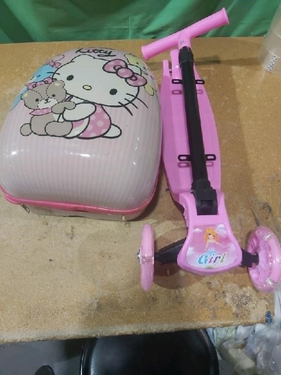 Wingomart 3-Wheel Scooter Luggage for Kid