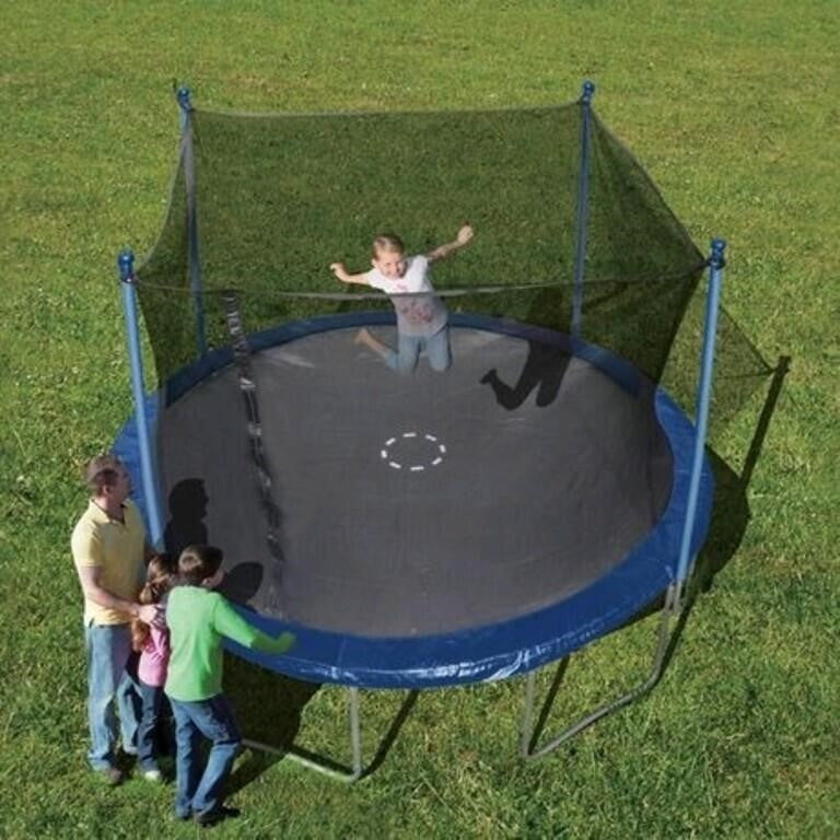 Trainor Sports 12 Ft Trampoline and Enclo