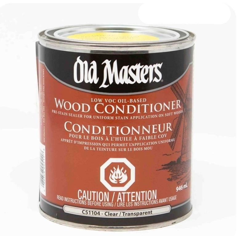 Low VOC Oil-Based Wood Conditioner, C51104, 946ml