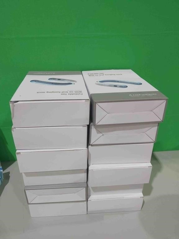 OLV Portable Neck Fan Rechargeable 4 Turbo 6000mAh 360°