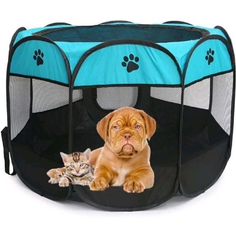 Portable Foldable Pet Playpen, 35.8",35.8