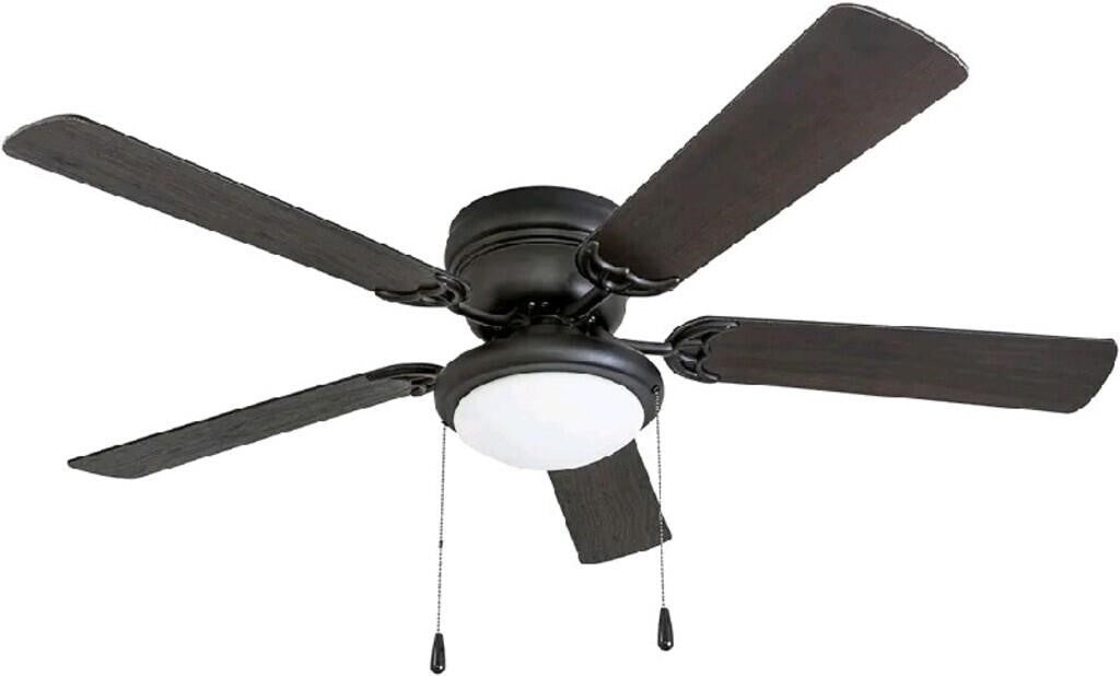 Portage Bay 50251 Hugger 52" Matte Black West Hill