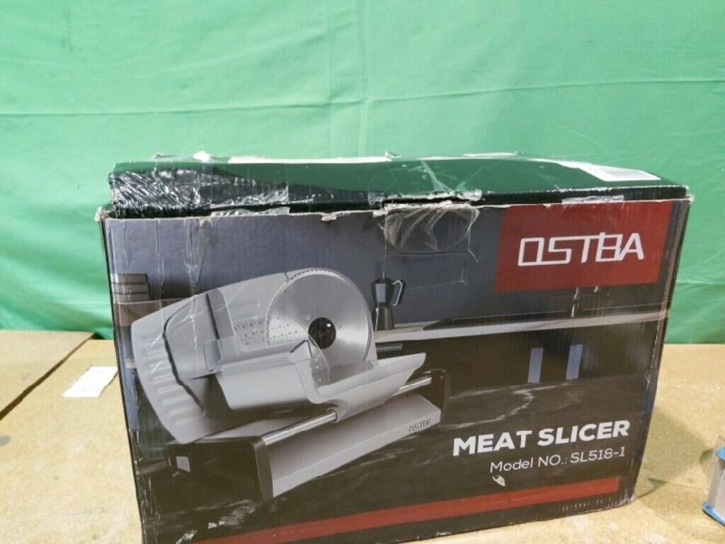 OSTBA Meat Slicer, Electric Deli Food