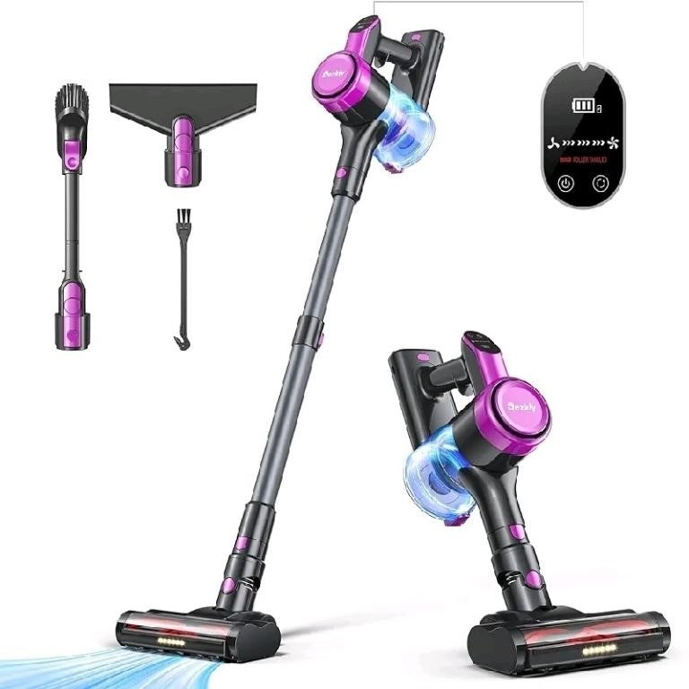 Dezkly 8 in 1 Cordless Lightweight Stick Vacuum, B