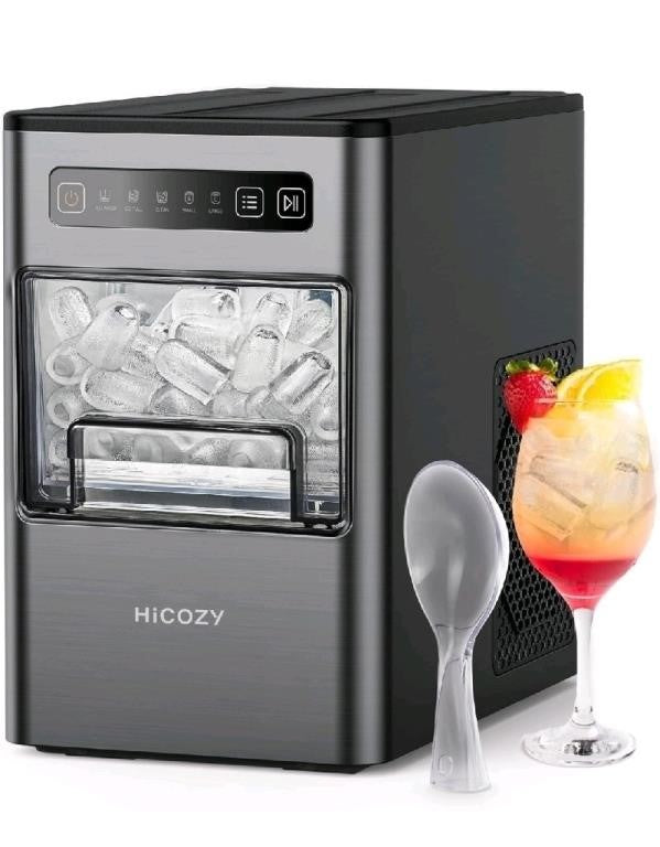 HiCOZY Bullet Ice Makers Countertop D1,