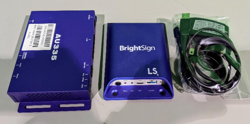 BrightSign AU335 Analog Audio Player & BrightSign