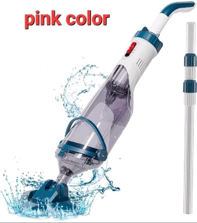 Enhulk Cordless Pool Vacuum Pink Color