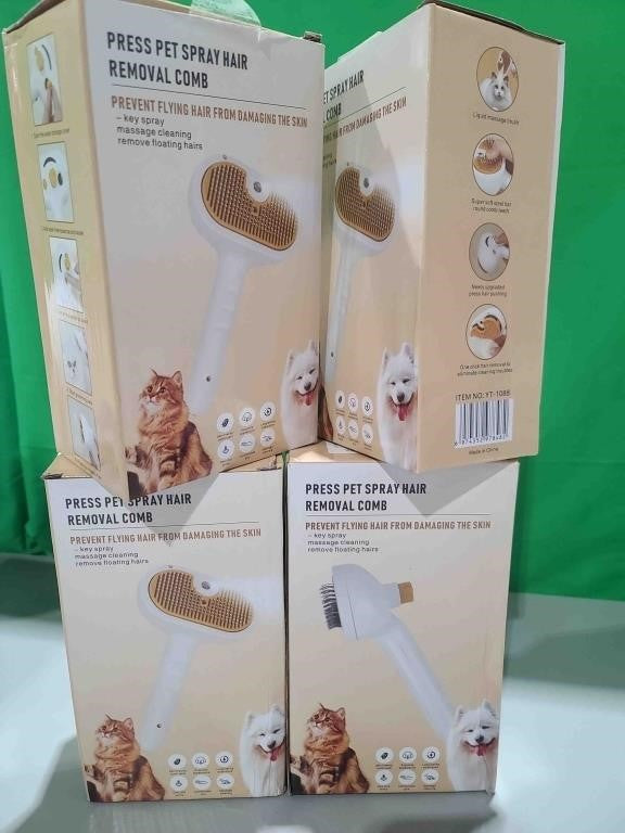 Cat Steam Brush, 3 In 1 Cat Steam Brush