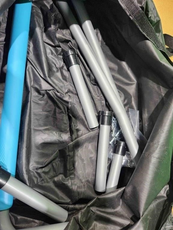 Serenlife Fitness Trampoline, 40", Light Blue